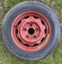 PORSCHE 944 15” STEEL SPACE SAVER SPARE WHEEL 477601030B – VERY GOOD