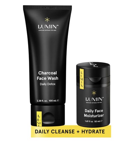 Lumin charcoal face wash - lumin, daily