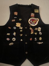 Vintage Gold Wing Vest Mens