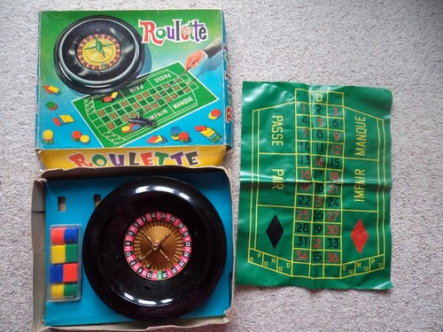 Vintage retro roulette game - vintage,