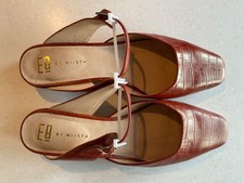 Brand New Leather Mules with