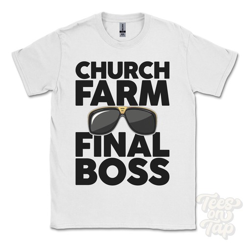 Church farm final boss shirt - final, t-shirt