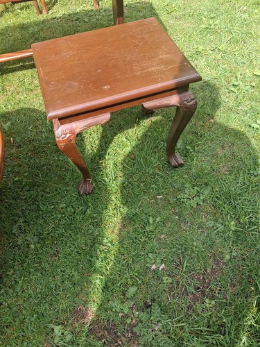 Vintage wooden coffee table - vintage,