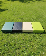 Faux Leather Seat Pad Replacement Cushion Covers - COVER ONLY