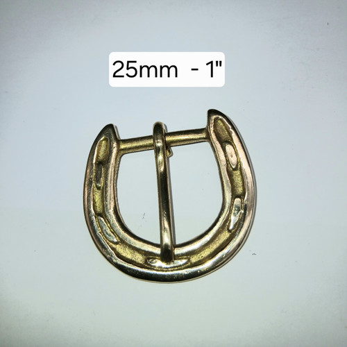 Solid brass horse - shoe, belt