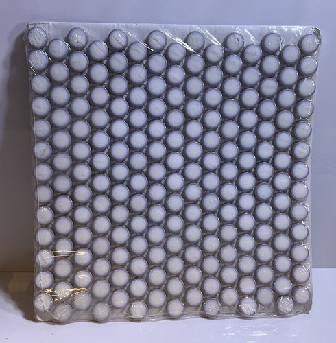 Penny tile round brushed - penny,