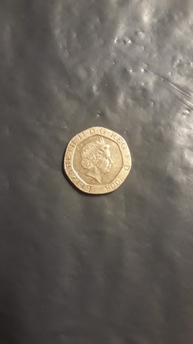 2008 20p coin queen - 20p,