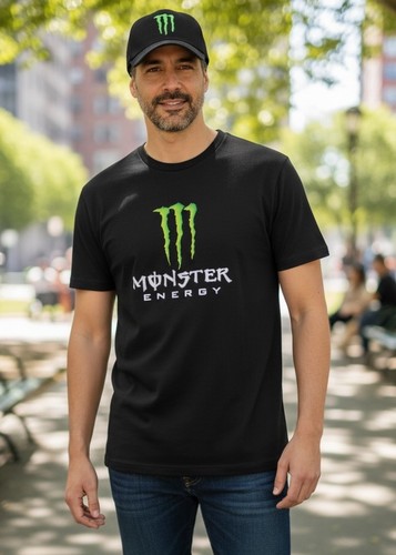 Monster energy shirt - energy, cap