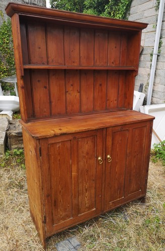 Antique pine dresser - antique,