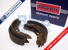 Brake Shoes Rear Set Of 4 Fits