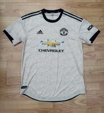 Men’s adidas Manchester United 19/20 Away RARE Player Issue Shirt 7 Large