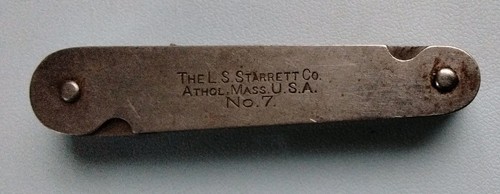 Starrett no 7 pocket - no,
