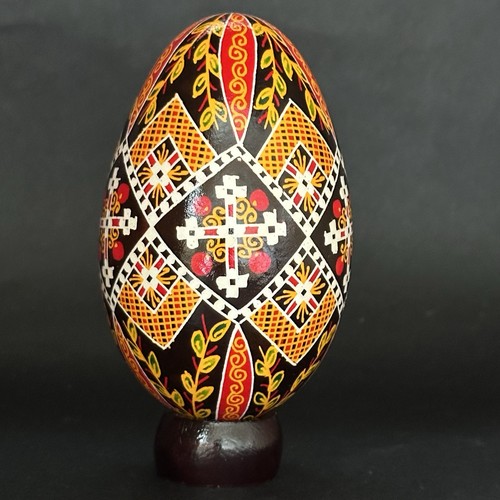 Real ukrainian pysanky goose - real,