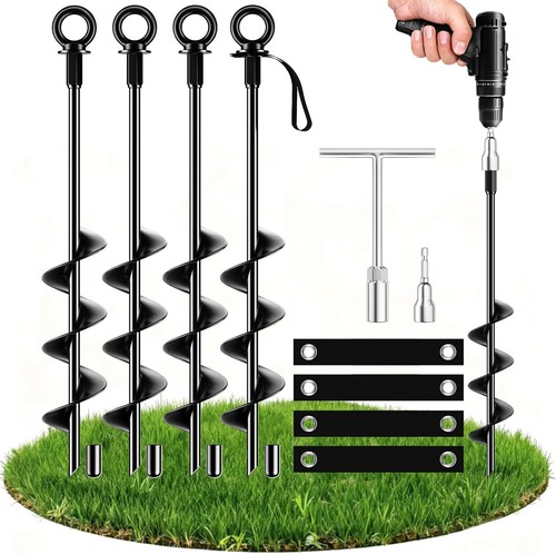 Ground anchors heavy duty tent - duty,