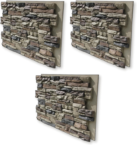 Faux stone wall panels 3d - faux,