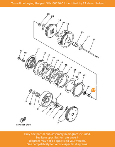 Yamaha rod push 1 - rod,,