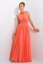 Alexia Designs Bridesmaid Dress Style 176L Coral Size 6 Bnwt