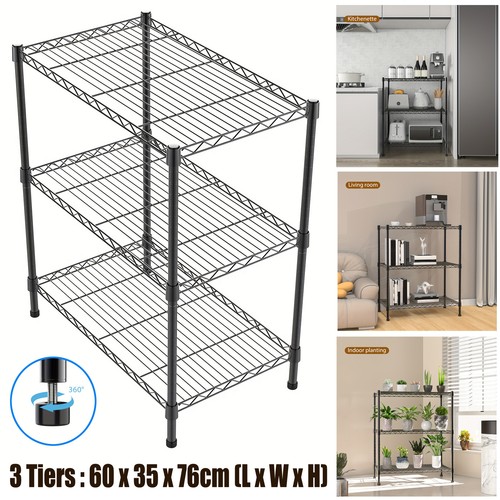 Shelving rack tier storage - rack, 3