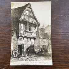 Postcard leicester old blue - postcard,