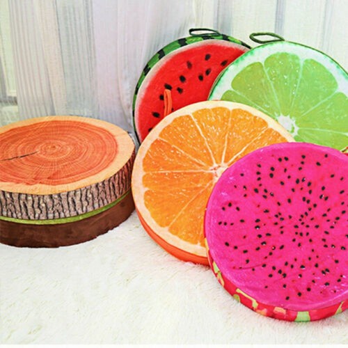 Colorful fruit chair - fruit, cushions