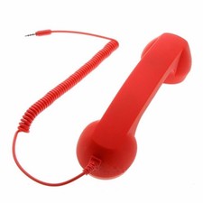 3.5mm Retro Radiation Proof Telephone Handset Phone Receiver for Mobile Phone