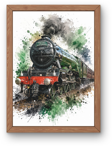 Flying scotsman poster 60103 - flying,