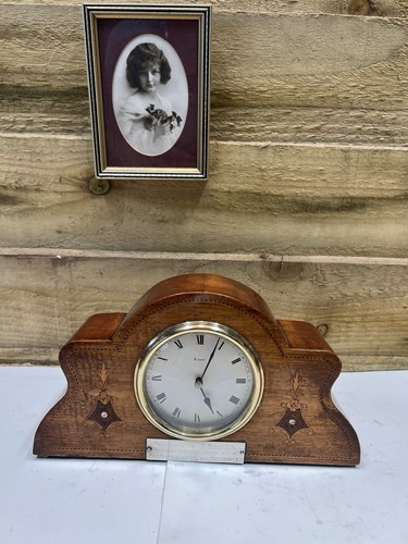 Antique mantle shelf clock - shelf,