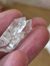 Twin Herkimer Diamond Crystal