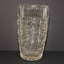 LARGE VINTAGE ITALIAN GLASS VASE BY FIDENZA VETRARIA MCM c 1960's-70's