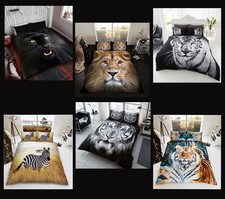 Animal Duvet Sets Zebra Tiger