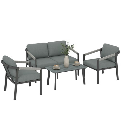 Outsunny seater aluminium - seater,