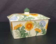 Emma Bridgewater Spring Dandelions Butter Dish Excellent Condition