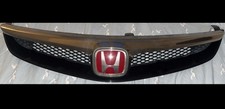 Genuine OEM Honda Civic FD2 Type R Front Chrome / Silver Grill - Used.