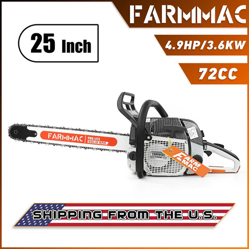72cc chainsaw gasoline with - chainsaw,