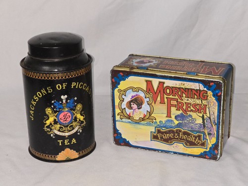 Vintage tea tins - 2,