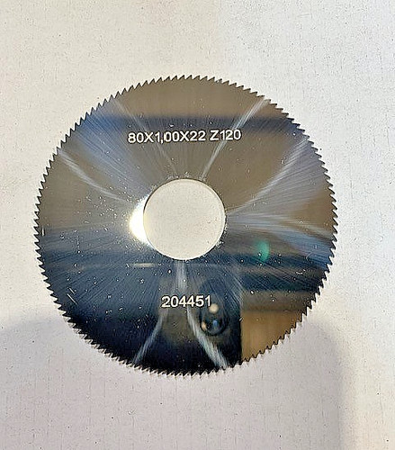 Solid carbide slitting saw - carbide,