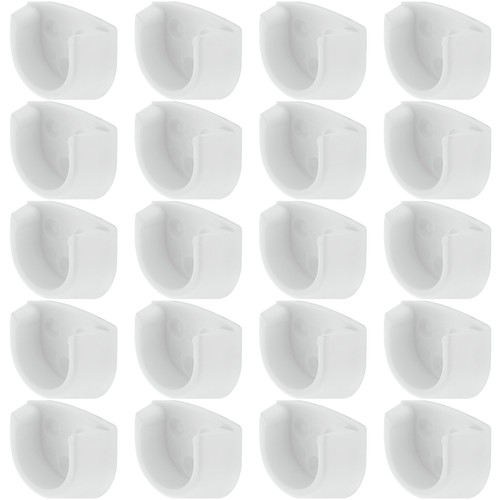 20x white rail - white,