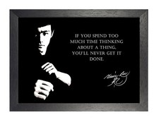 Bruce Lee Overthinking Black