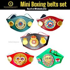 3D Mini Boxing Champion Belt – WBA WBC WBO IBF IBO – Kids Toy Title Replica -BE-