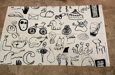 Black & White Fabric Abstract