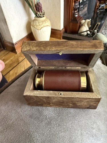 Vintage style brass leather - style,