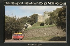 Newport--Newtown Postbus - Postcard - Isle of Wight - Royal Mail