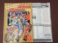 1999/2000 SHEFFIELD HI PEAK CLASSIC 24th OCTOBER + INSERT 19th MARCH 2000