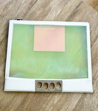 Alexander McQueen knuckle rings iridescent holographic transparent clutch bag 