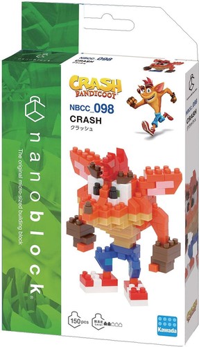Crash bandicoot nanoblock - crash,
