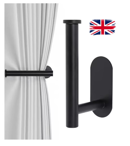 Adhesive curtain holdbacks - adhesive,