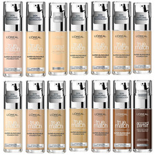 L’Oreal Paris True Match Liquid Foundation – Hyaluronic Acid, SPF 16, 46 Shades
