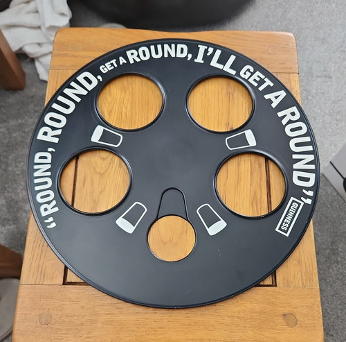 Guinness stout plastic round - guinness,