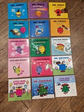 Sparkly Mr Men & Little Miss 15X Hardcover Box Book Collection -Roger Hargreaves