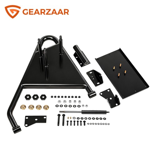 Black rear tailgate swing - tailgate, away